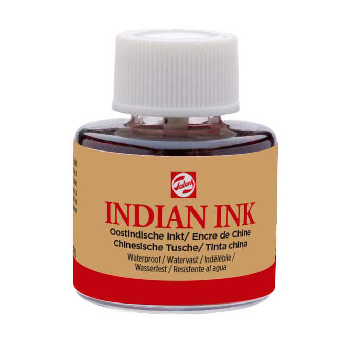 Boccetta di inchiostro indiano Talens 11 ml nero 700