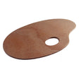 Tavolozza Talens in legno ovale 25x35cm.