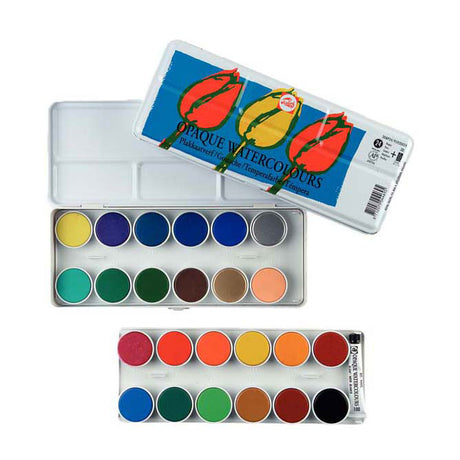 Set di colori ad acquerello opaco Talens 30mp24