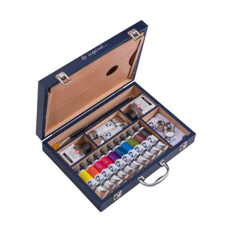 Scatola iniziale per pittura a olio Bruynzeel van Gogh xl, 12x40 ml e accessori
