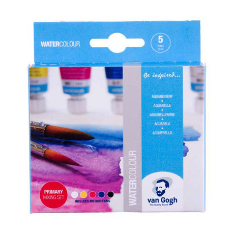 Set di miscelazione primaria per acquerello Van Gogh | 5 tubi da 10 ml