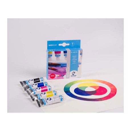 Set di miscelazione primaria per acquerello Van Gogh | 5 tubi da 10 ml