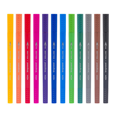 Set di pennelli Bruynzeel 12 colori