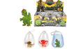 Toi-toys toi giocattoli Il mondo dei dinosauri che fa crescere il dinosauro nel portachiavi dell'uovo
