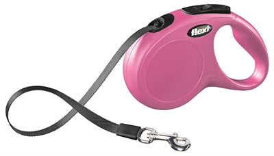 Nastro classico della linea retrattile Flexi rosa