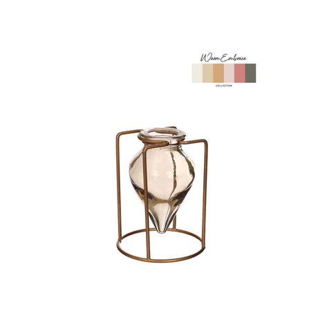 Vaso portafiori Ideas 4 stagioni grigio brezza ø8,5xh11cm