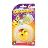 Toi-toys toi giocattoli divertenti emoji squeezeball sulla carta