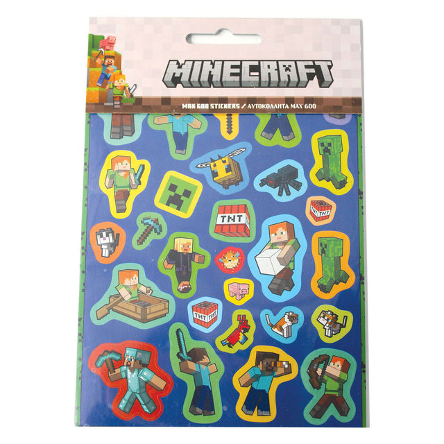 Libro di adesivi Minecraft - 600 adesivi