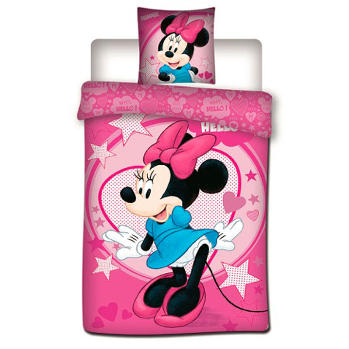 Copripiumino Disney minnie mouse, 140x200 cm