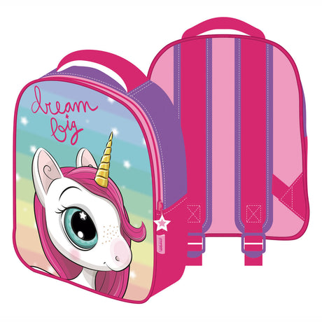 Zaino 3d unicorno sogna in grande