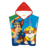 Poncho asciugamano Paw Patrol, 110x55