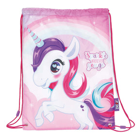 Borsa da palestra unicorno