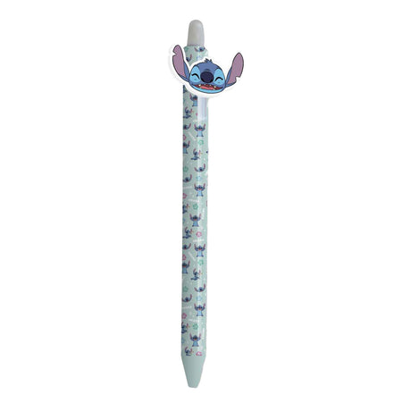 Penna gel cancellabile Disney con cucitura topper - verde