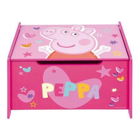 Scatola per giocattoli in legno Peppa Pig