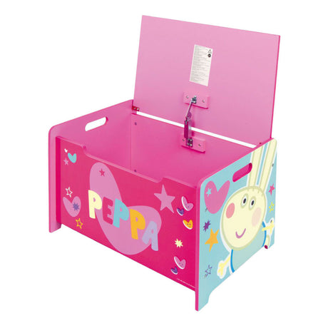 Scatola per giocattoli in legno Peppa Pig