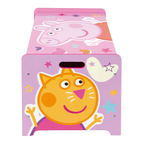 Scatola per giocattoli in legno Peppa Pig