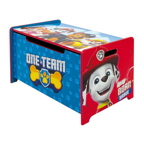 Scatola portagiochi in legno Paw Patrol