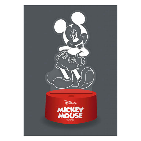 Lampada 3D di Topolino con telecomando