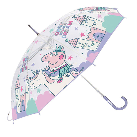 Ombrello trasparente Peppa Pig