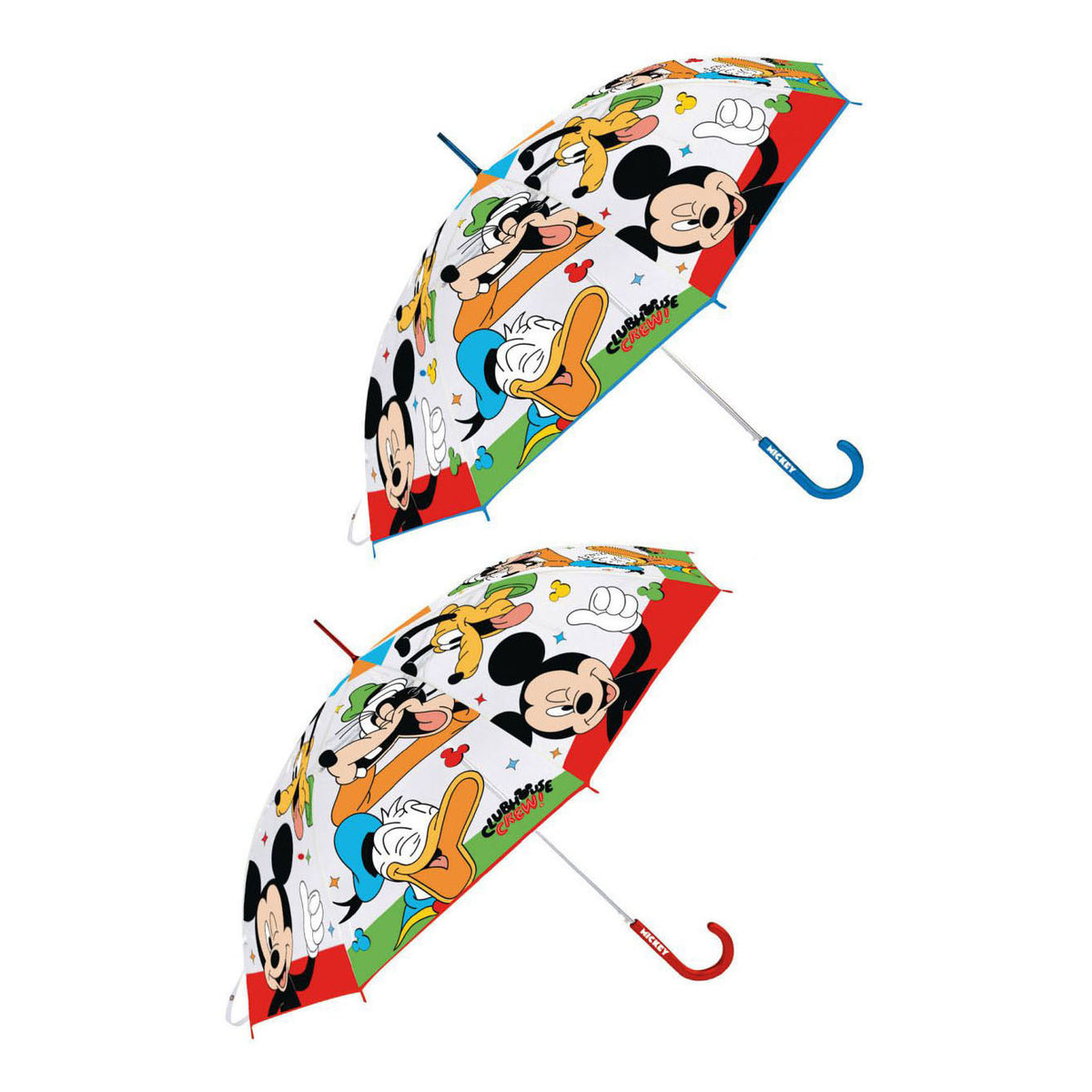 Ombrello trasparente di Topolino