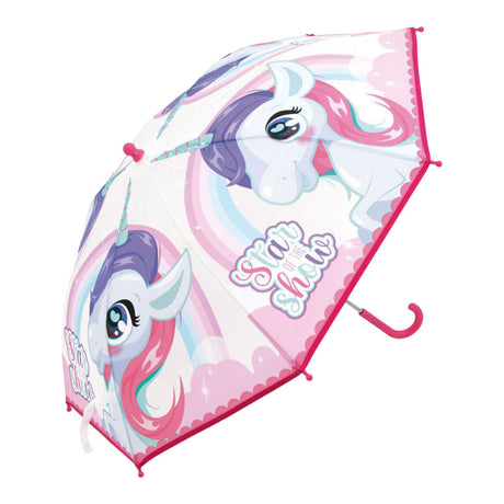 Ombrello trasparente unicorno