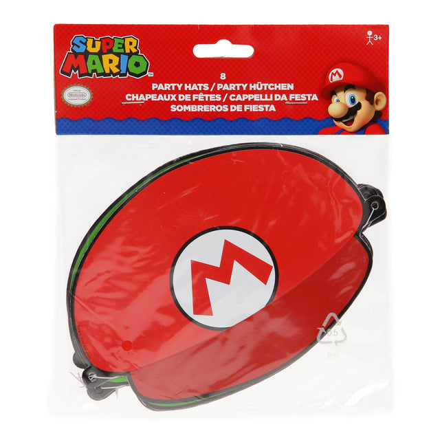 Super Mario Super Mario Hoedjes, 8 °.
