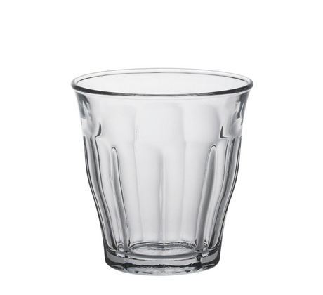 Duralex piccardy bicchiere acqua espresso piccolo 9 cl - vetro temperato - 6 pezzi
