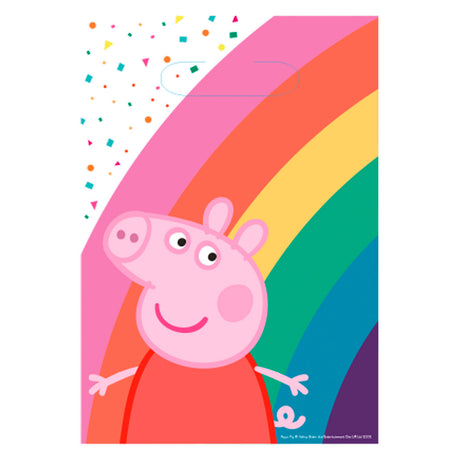 Sacchetti dispenser Peppa Pig, 8 pz.
