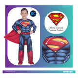 Costume per bambini Superman Classic, 6-8 anni