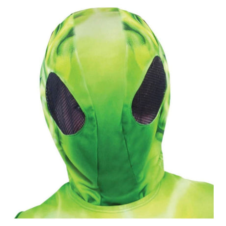 Costume per bambini Groen alieno, 4-6 anni