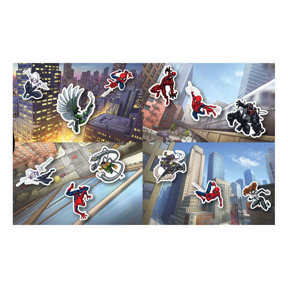 Set adesivi Spiderman, 140 pz.