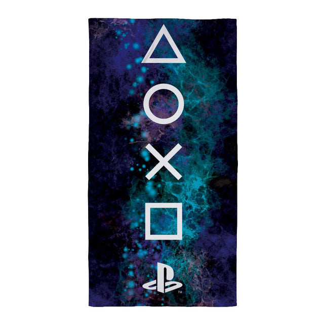 Asciugamano da spiaggia PlayStation, 70x140cm