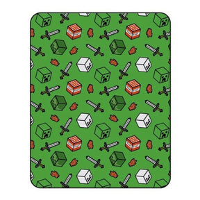Flanel Deken Minecraft, 110x150 cm