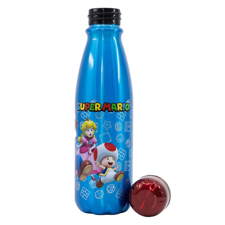 Super Mario Bere Bottle Aluminium, 600 ml