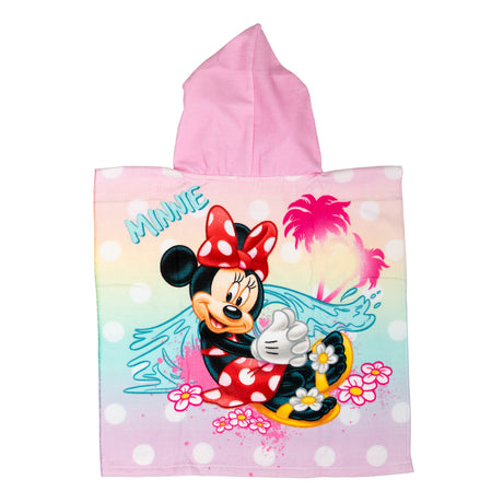 Poncho asciugamano Disney Minnie Mouse 55x110 cm
