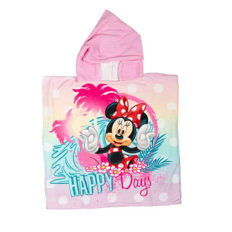 Poncho asciugamano Disney Minnie Mouse 55x110 cm