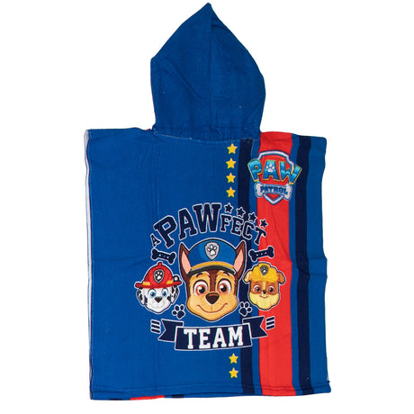 Poncho asciugamano Paw Patrol 55x110 cm