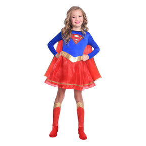 Costume da supergirl per bambini - 4-6 anni