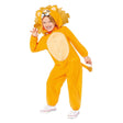 Costume da leone per bambini, tutina - 3-4 anni