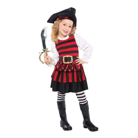 Costume da ragazza pirata per bambini - 4-6 anni