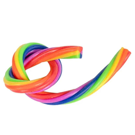 Toi-toys toi giocattoli corda super elastica arcobaleno blister da 2 pezzi