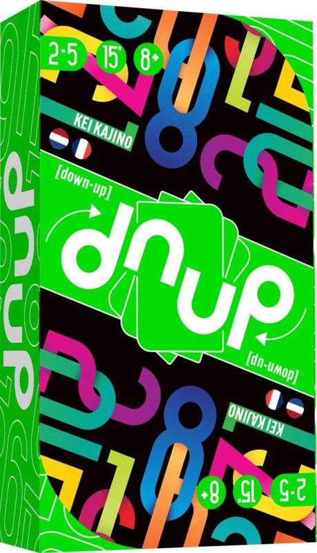 Space Cowboys Dnup – Gioco di carte – Gioco da viaggio compatto – Gioco di società veloce per amici di famiglia – Ideale per le vacanze, in viaggio e a casa – A partire da 2 giocatori