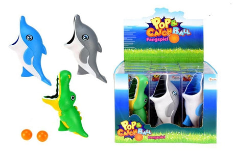 Toi-toys toi giocattoli sparatutto delfino coccodrillo 3-ass.