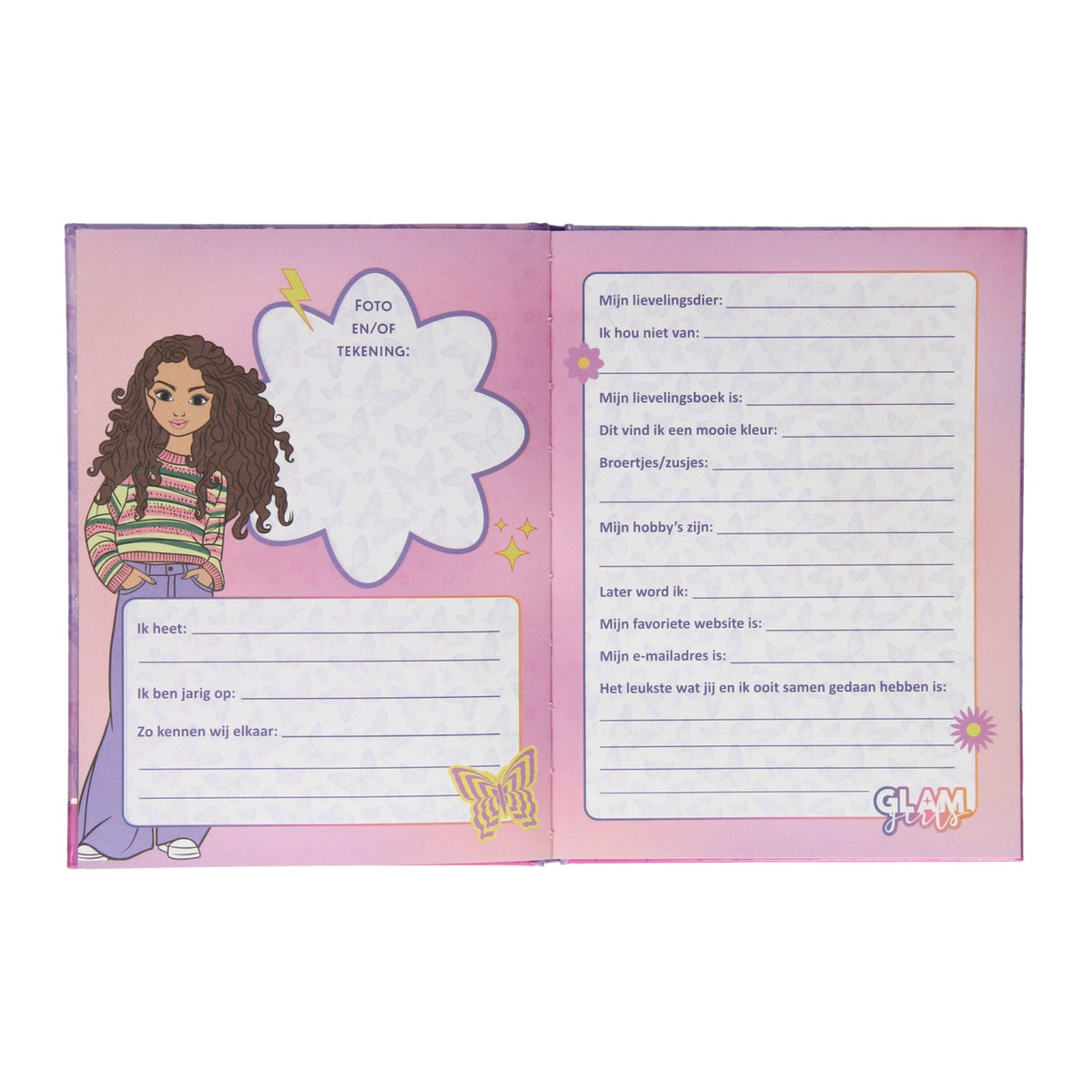 Libro delle amiche delle ragazze glamour