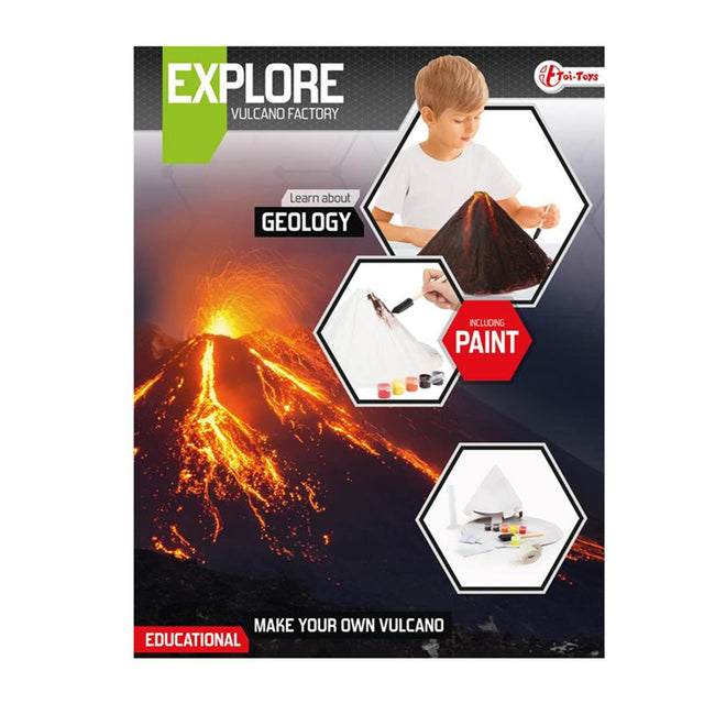 Toi-toys toi giocattoli esplora il set scientifico: crea un vulcano da 8 anni