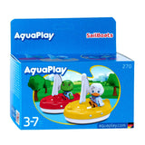 Aquaplay big - - 2 barche a vela + 2 personaggi - accessori per la pista d'acqua