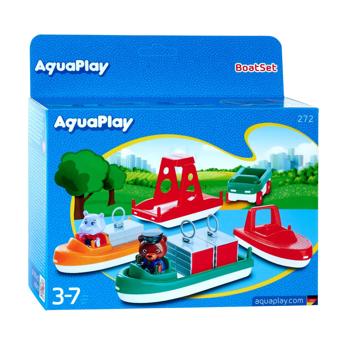 Aquaplay big - set barca - accessori per pista d'acqua