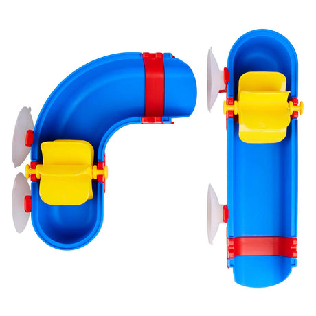Giochi da bagno Aquaplay, corso d'acqua a cascata con accessori.