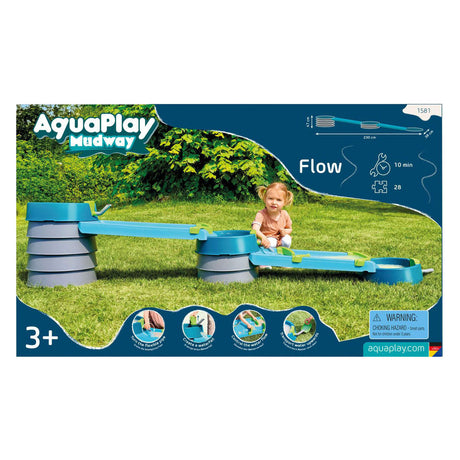 Aquaplay - pista d'acqua - flusso nel fango - pista nel fango