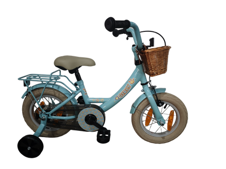Hulzebos Cycle Parts b.v. bfk 12 ragazze femminili blu + cestino 12gg20